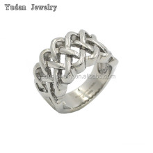 Factory Wholesale Custom 316 stainless steel silver ring